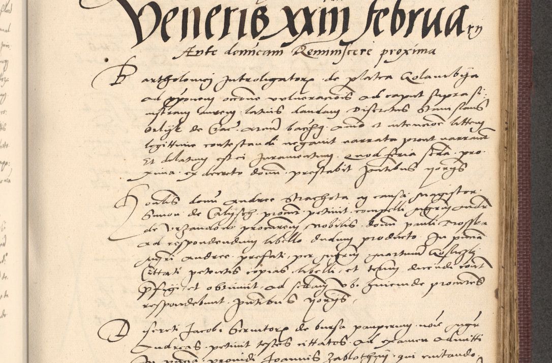 Zdjęcie nr 699 dla obiektu archiwalnego: Acta actorum, obligacionum sententiarumque tam interlocutoriarum quam diffinitivarum coram reverendo domino Thoma Roschnowsky canonico et officiali Cracoviensi generali ad annum Domini 1534, indicione septima, pontificatus sanctissimi in Christo patris domini et domini Clementis pape septimi, anno ipsius undecimo vel alias, ut dicitur vacante sede apostolica feliciter continuantur
