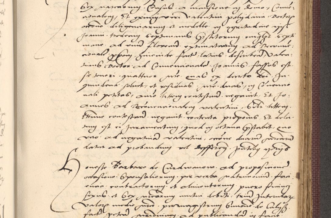 Zdjęcie nr 693 dla obiektu archiwalnego: Acta actorum, obligacionum sententiarumque tam interlocutoriarum quam diffinitivarum coram reverendo domino Thoma Roschnowsky canonico et officiali Cracoviensi generali ad annum Domini 1534, indicione septima, pontificatus sanctissimi in Christo patris domini et domini Clementis pape septimi, anno ipsius undecimo vel alias, ut dicitur vacante sede apostolica feliciter continuantur