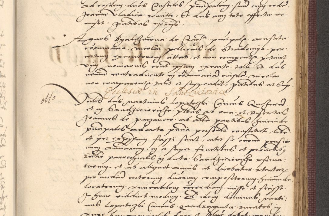 Zdjęcie nr 685 dla obiektu archiwalnego: Acta actorum, obligacionum sententiarumque tam interlocutoriarum quam diffinitivarum coram reverendo domino Thoma Roschnowsky canonico et officiali Cracoviensi generali ad annum Domini 1534, indicione septima, pontificatus sanctissimi in Christo patris domini et domini Clementis pape septimi, anno ipsius undecimo vel alias, ut dicitur vacante sede apostolica feliciter continuantur