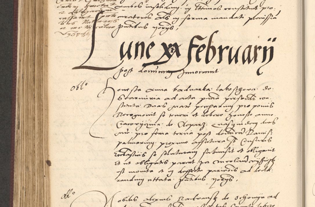Zdjęcie nr 686 dla obiektu archiwalnego: Acta actorum, obligacionum sententiarumque tam interlocutoriarum quam diffinitivarum coram reverendo domino Thoma Roschnowsky canonico et officiali Cracoviensi generali ad annum Domini 1534, indicione septima, pontificatus sanctissimi in Christo patris domini et domini Clementis pape septimi, anno ipsius undecimo vel alias, ut dicitur vacante sede apostolica feliciter continuantur