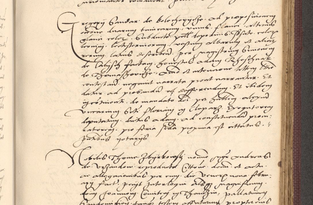 Zdjęcie nr 683 dla obiektu archiwalnego: Acta actorum, obligacionum sententiarumque tam interlocutoriarum quam diffinitivarum coram reverendo domino Thoma Roschnowsky canonico et officiali Cracoviensi generali ad annum Domini 1534, indicione septima, pontificatus sanctissimi in Christo patris domini et domini Clementis pape septimi, anno ipsius undecimo vel alias, ut dicitur vacante sede apostolica feliciter continuantur