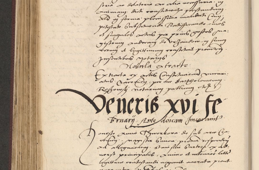 Zdjęcie nr 680 dla obiektu archiwalnego: Acta actorum, obligacionum sententiarumque tam interlocutoriarum quam diffinitivarum coram reverendo domino Thoma Roschnowsky canonico et officiali Cracoviensi generali ad annum Domini 1534, indicione septima, pontificatus sanctissimi in Christo patris domini et domini Clementis pape septimi, anno ipsius undecimo vel alias, ut dicitur vacante sede apostolica feliciter continuantur