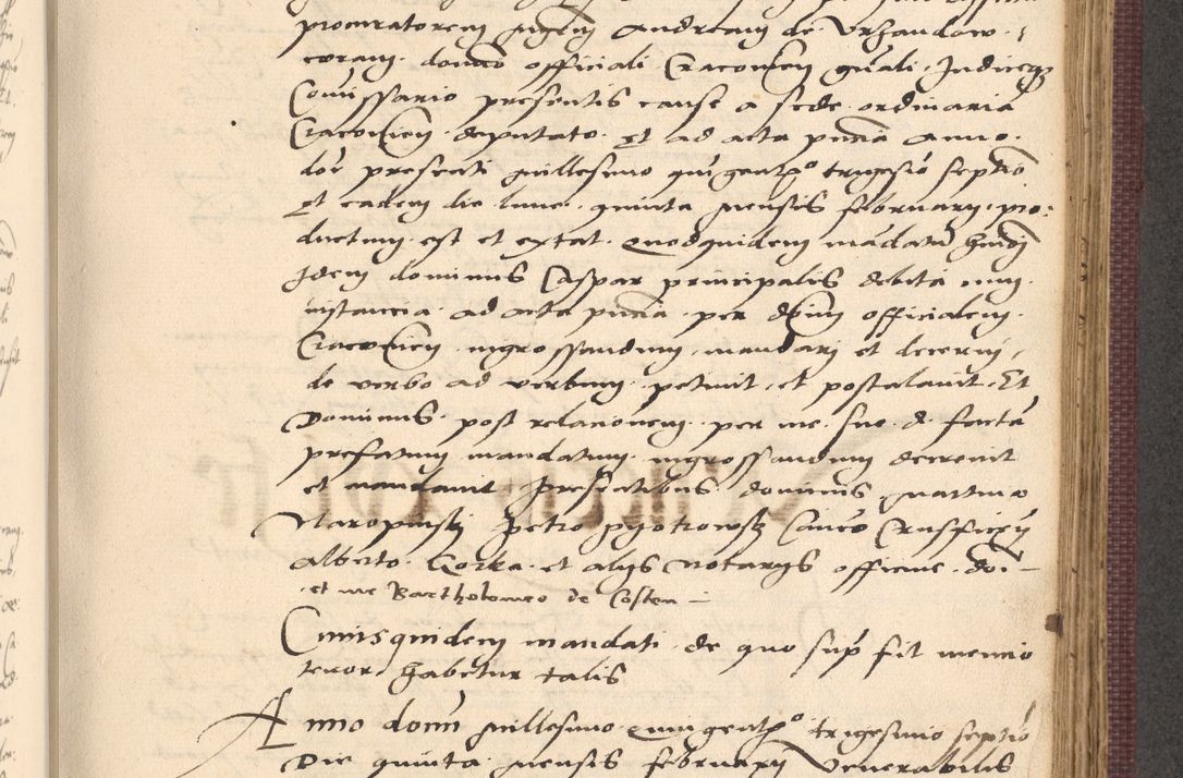 Zdjęcie nr 679 dla obiektu archiwalnego: Acta actorum, obligacionum sententiarumque tam interlocutoriarum quam diffinitivarum coram reverendo domino Thoma Roschnowsky canonico et officiali Cracoviensi generali ad annum Domini 1534, indicione septima, pontificatus sanctissimi in Christo patris domini et domini Clementis pape septimi, anno ipsius undecimo vel alias, ut dicitur vacante sede apostolica feliciter continuantur