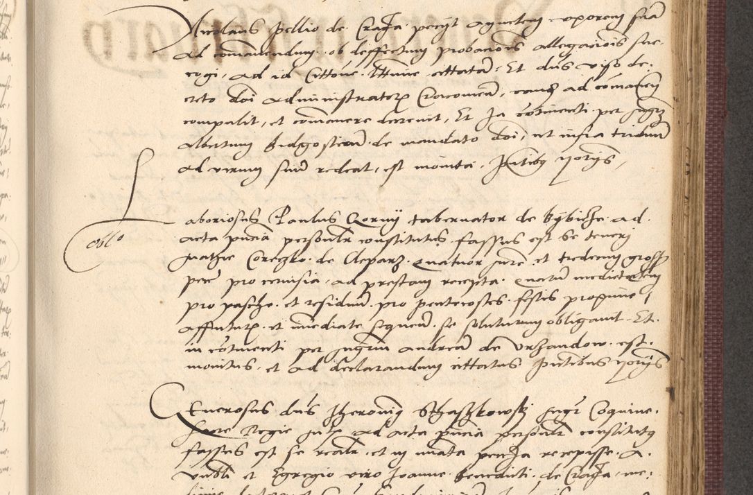 Zdjęcie nr 675 dla obiektu archiwalnego: Acta actorum, obligacionum sententiarumque tam interlocutoriarum quam diffinitivarum coram reverendo domino Thoma Roschnowsky canonico et officiali Cracoviensi generali ad annum Domini 1534, indicione septima, pontificatus sanctissimi in Christo patris domini et domini Clementis pape septimi, anno ipsius undecimo vel alias, ut dicitur vacante sede apostolica feliciter continuantur