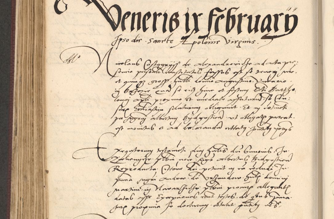 Zdjęcie nr 676 dla obiektu archiwalnego: Acta actorum, obligacionum sententiarumque tam interlocutoriarum quam diffinitivarum coram reverendo domino Thoma Roschnowsky canonico et officiali Cracoviensi generali ad annum Domini 1534, indicione septima, pontificatus sanctissimi in Christo patris domini et domini Clementis pape septimi, anno ipsius undecimo vel alias, ut dicitur vacante sede apostolica feliciter continuantur