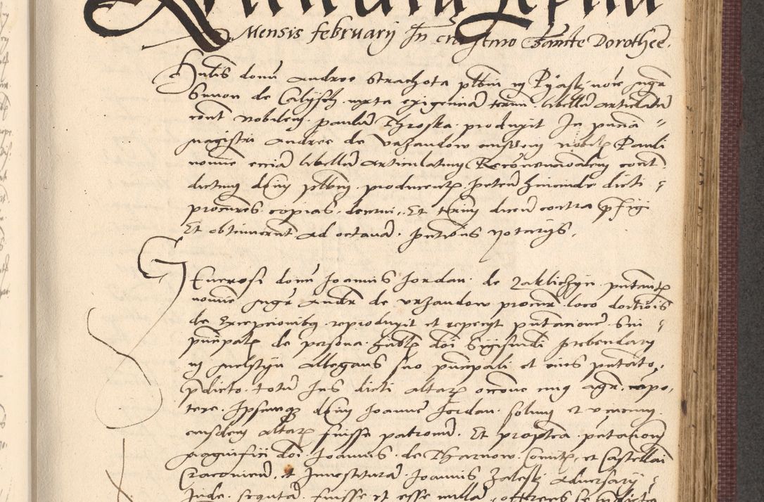 Zdjęcie nr 673 dla obiektu archiwalnego: Acta actorum, obligacionum sententiarumque tam interlocutoriarum quam diffinitivarum coram reverendo domino Thoma Roschnowsky canonico et officiali Cracoviensi generali ad annum Domini 1534, indicione septima, pontificatus sanctissimi in Christo patris domini et domini Clementis pape septimi, anno ipsius undecimo vel alias, ut dicitur vacante sede apostolica feliciter continuantur