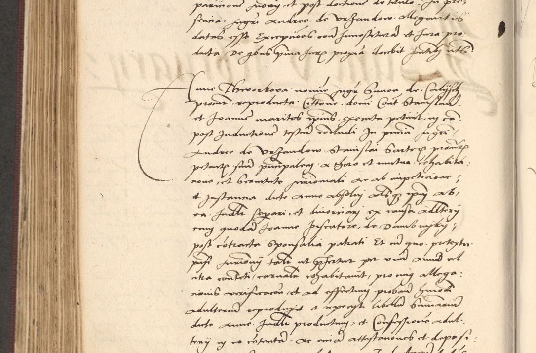 Zdjęcie nr 670 dla obiektu archiwalnego: Acta actorum, obligacionum sententiarumque tam interlocutoriarum quam diffinitivarum coram reverendo domino Thoma Roschnowsky canonico et officiali Cracoviensi generali ad annum Domini 1534, indicione septima, pontificatus sanctissimi in Christo patris domini et domini Clementis pape septimi, anno ipsius undecimo vel alias, ut dicitur vacante sede apostolica feliciter continuantur