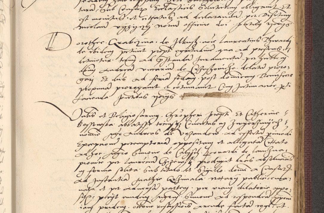 Zdjęcie nr 671 dla obiektu archiwalnego: Acta actorum, obligacionum sententiarumque tam interlocutoriarum quam diffinitivarum coram reverendo domino Thoma Roschnowsky canonico et officiali Cracoviensi generali ad annum Domini 1534, indicione septima, pontificatus sanctissimi in Christo patris domini et domini Clementis pape septimi, anno ipsius undecimo vel alias, ut dicitur vacante sede apostolica feliciter continuantur