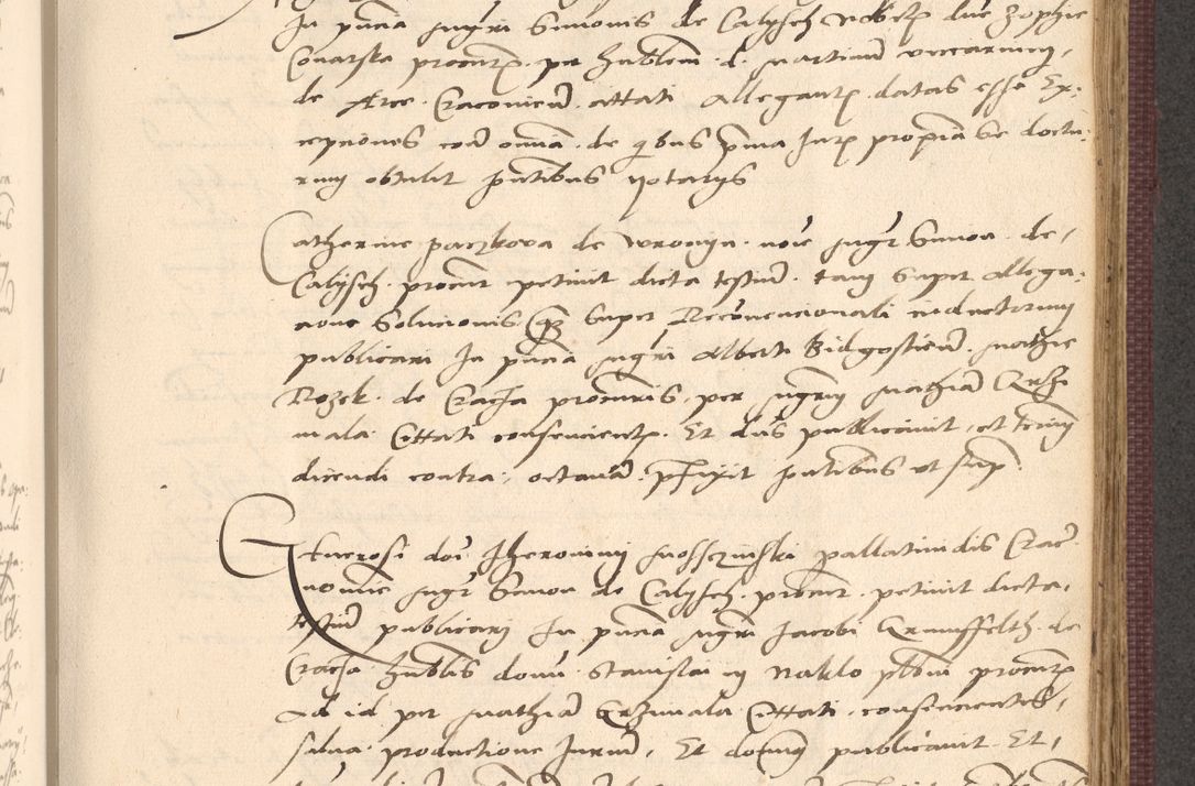 Zdjęcie nr 665 dla obiektu archiwalnego: Acta actorum, obligacionum sententiarumque tam interlocutoriarum quam diffinitivarum coram reverendo domino Thoma Roschnowsky canonico et officiali Cracoviensi generali ad annum Domini 1534, indicione septima, pontificatus sanctissimi in Christo patris domini et domini Clementis pape septimi, anno ipsius undecimo vel alias, ut dicitur vacante sede apostolica feliciter continuantur