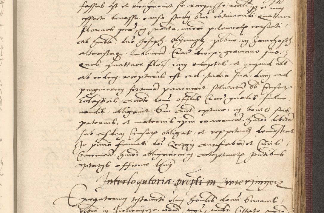 Zdjęcie nr 663 dla obiektu archiwalnego: Acta actorum, obligacionum sententiarumque tam interlocutoriarum quam diffinitivarum coram reverendo domino Thoma Roschnowsky canonico et officiali Cracoviensi generali ad annum Domini 1534, indicione septima, pontificatus sanctissimi in Christo patris domini et domini Clementis pape septimi, anno ipsius undecimo vel alias, ut dicitur vacante sede apostolica feliciter continuantur