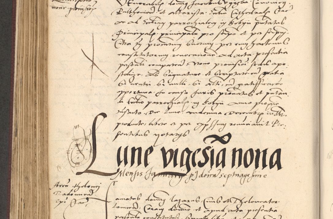 Zdjęcie nr 660 dla obiektu archiwalnego: Acta actorum, obligacionum sententiarumque tam interlocutoriarum quam diffinitivarum coram reverendo domino Thoma Roschnowsky canonico et officiali Cracoviensi generali ad annum Domini 1534, indicione septima, pontificatus sanctissimi in Christo patris domini et domini Clementis pape septimi, anno ipsius undecimo vel alias, ut dicitur vacante sede apostolica feliciter continuantur