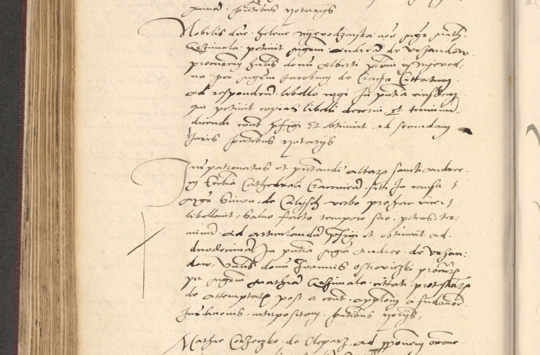 Zdjęcie nr 656 dla obiektu archiwalnego: Acta actorum, obligacionum sententiarumque tam interlocutoriarum quam diffinitivarum coram reverendo domino Thoma Roschnowsky canonico et officiali Cracoviensi generali ad annum Domini 1534, indicione septima, pontificatus sanctissimi in Christo patris domini et domini Clementis pape septimi, anno ipsius undecimo vel alias, ut dicitur vacante sede apostolica feliciter continuantur
