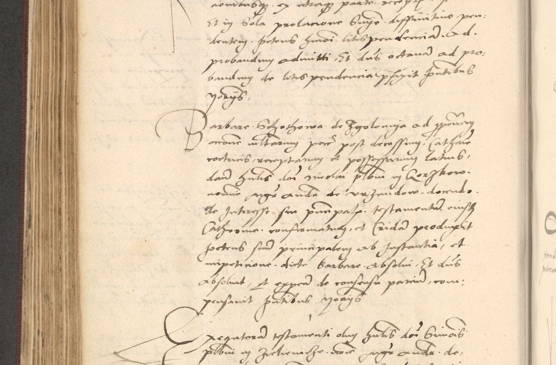 Zdjęcie nr 652 dla obiektu archiwalnego: Acta actorum, obligacionum sententiarumque tam interlocutoriarum quam diffinitivarum coram reverendo domino Thoma Roschnowsky canonico et officiali Cracoviensi generali ad annum Domini 1534, indicione septima, pontificatus sanctissimi in Christo patris domini et domini Clementis pape septimi, anno ipsius undecimo vel alias, ut dicitur vacante sede apostolica feliciter continuantur