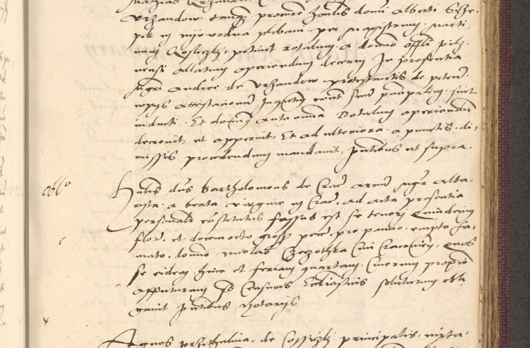 Zdjęcie nr 643 dla obiektu archiwalnego: Acta actorum, obligacionum sententiarumque tam interlocutoriarum quam diffinitivarum coram reverendo domino Thoma Roschnowsky canonico et officiali Cracoviensi generali ad annum Domini 1534, indicione septima, pontificatus sanctissimi in Christo patris domini et domini Clementis pape septimi, anno ipsius undecimo vel alias, ut dicitur vacante sede apostolica feliciter continuantur