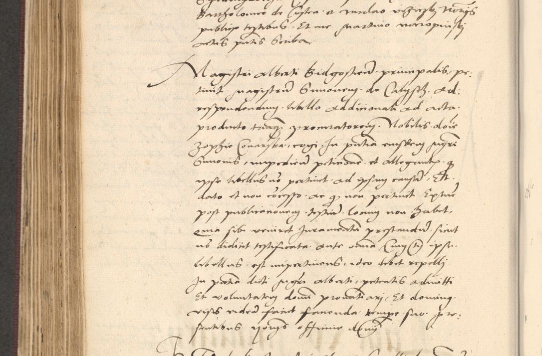 Zdjęcie nr 642 dla obiektu archiwalnego: Acta actorum, obligacionum sententiarumque tam interlocutoriarum quam diffinitivarum coram reverendo domino Thoma Roschnowsky canonico et officiali Cracoviensi generali ad annum Domini 1534, indicione septima, pontificatus sanctissimi in Christo patris domini et domini Clementis pape septimi, anno ipsius undecimo vel alias, ut dicitur vacante sede apostolica feliciter continuantur