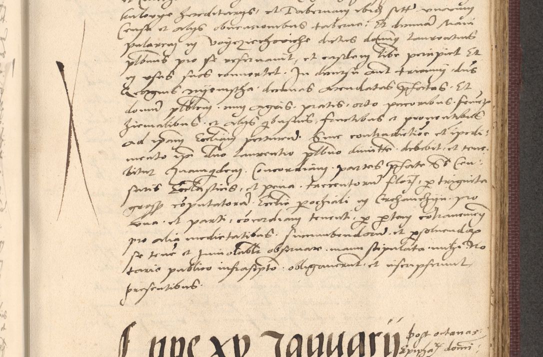 Zdjęcie nr 641 dla obiektu archiwalnego: Acta actorum, obligacionum sententiarumque tam interlocutoriarum quam diffinitivarum coram reverendo domino Thoma Roschnowsky canonico et officiali Cracoviensi generali ad annum Domini 1534, indicione septima, pontificatus sanctissimi in Christo patris domini et domini Clementis pape septimi, anno ipsius undecimo vel alias, ut dicitur vacante sede apostolica feliciter continuantur