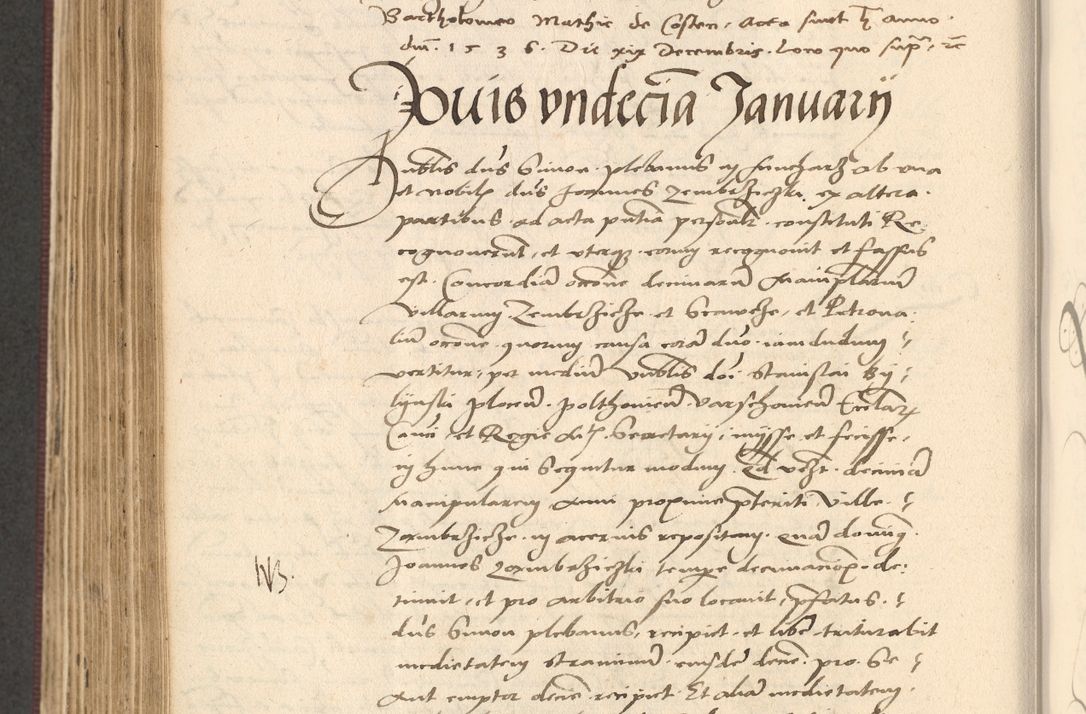Zdjęcie nr 636 dla obiektu archiwalnego: Acta actorum, obligacionum sententiarumque tam interlocutoriarum quam diffinitivarum coram reverendo domino Thoma Roschnowsky canonico et officiali Cracoviensi generali ad annum Domini 1534, indicione septima, pontificatus sanctissimi in Christo patris domini et domini Clementis pape septimi, anno ipsius undecimo vel alias, ut dicitur vacante sede apostolica feliciter continuantur