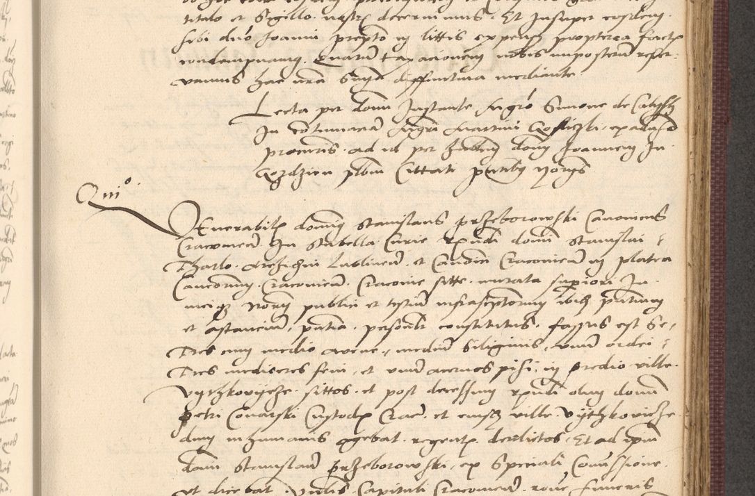 Zdjęcie nr 635 dla obiektu archiwalnego: Acta actorum, obligacionum sententiarumque tam interlocutoriarum quam diffinitivarum coram reverendo domino Thoma Roschnowsky canonico et officiali Cracoviensi generali ad annum Domini 1534, indicione septima, pontificatus sanctissimi in Christo patris domini et domini Clementis pape septimi, anno ipsius undecimo vel alias, ut dicitur vacante sede apostolica feliciter continuantur