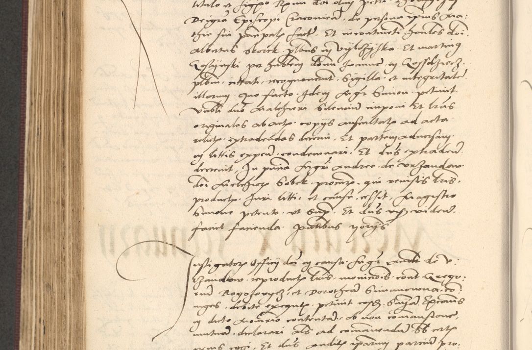 Zdjęcie nr 632 dla obiektu archiwalnego: Acta actorum, obligacionum sententiarumque tam interlocutoriarum quam diffinitivarum coram reverendo domino Thoma Roschnowsky canonico et officiali Cracoviensi generali ad annum Domini 1534, indicione septima, pontificatus sanctissimi in Christo patris domini et domini Clementis pape septimi, anno ipsius undecimo vel alias, ut dicitur vacante sede apostolica feliciter continuantur