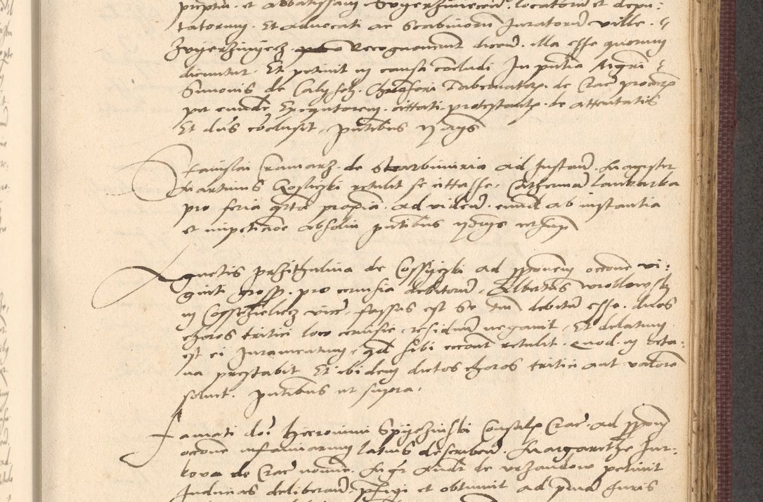 Zdjęcie nr 629 dla obiektu archiwalnego: Acta actorum, obligacionum sententiarumque tam interlocutoriarum quam diffinitivarum coram reverendo domino Thoma Roschnowsky canonico et officiali Cracoviensi generali ad annum Domini 1534, indicione septima, pontificatus sanctissimi in Christo patris domini et domini Clementis pape septimi, anno ipsius undecimo vel alias, ut dicitur vacante sede apostolica feliciter continuantur