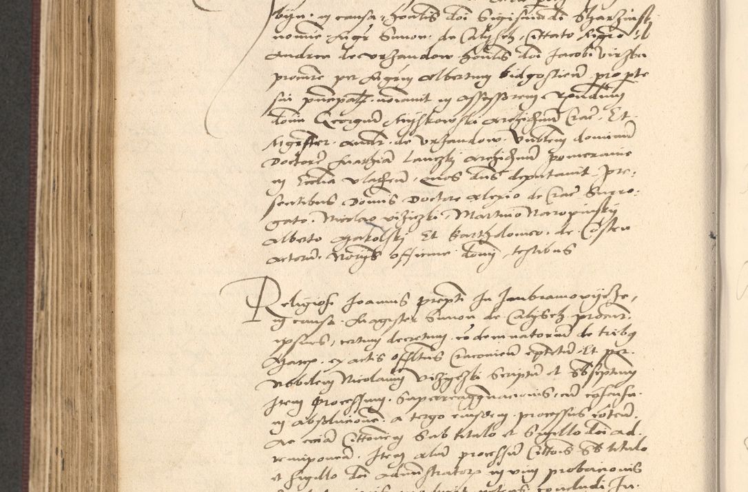 Zdjęcie nr 628 dla obiektu archiwalnego: Acta actorum, obligacionum sententiarumque tam interlocutoriarum quam diffinitivarum coram reverendo domino Thoma Roschnowsky canonico et officiali Cracoviensi generali ad annum Domini 1534, indicione septima, pontificatus sanctissimi in Christo patris domini et domini Clementis pape septimi, anno ipsius undecimo vel alias, ut dicitur vacante sede apostolica feliciter continuantur