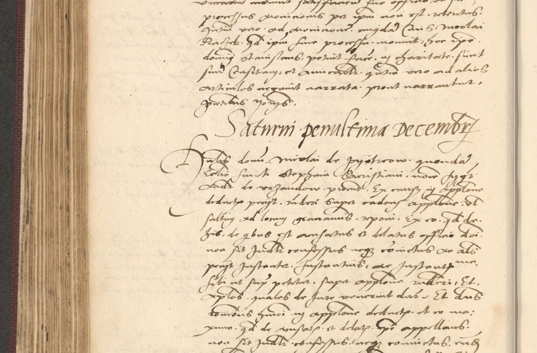 Zdjęcie nr 622 dla obiektu archiwalnego: Acta actorum, obligacionum sententiarumque tam interlocutoriarum quam diffinitivarum coram reverendo domino Thoma Roschnowsky canonico et officiali Cracoviensi generali ad annum Domini 1534, indicione septima, pontificatus sanctissimi in Christo patris domini et domini Clementis pape septimi, anno ipsius undecimo vel alias, ut dicitur vacante sede apostolica feliciter continuantur