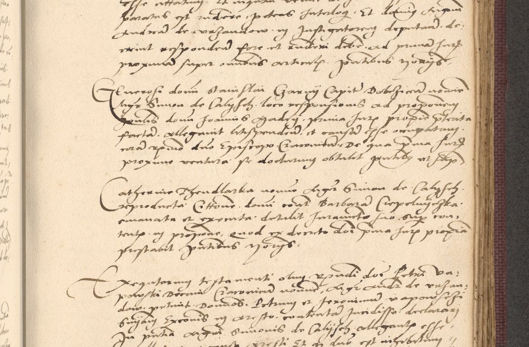 Zdjęcie nr 619 dla obiektu archiwalnego: Acta actorum, obligacionum sententiarumque tam interlocutoriarum quam diffinitivarum coram reverendo domino Thoma Roschnowsky canonico et officiali Cracoviensi generali ad annum Domini 1534, indicione septima, pontificatus sanctissimi in Christo patris domini et domini Clementis pape septimi, anno ipsius undecimo vel alias, ut dicitur vacante sede apostolica feliciter continuantur