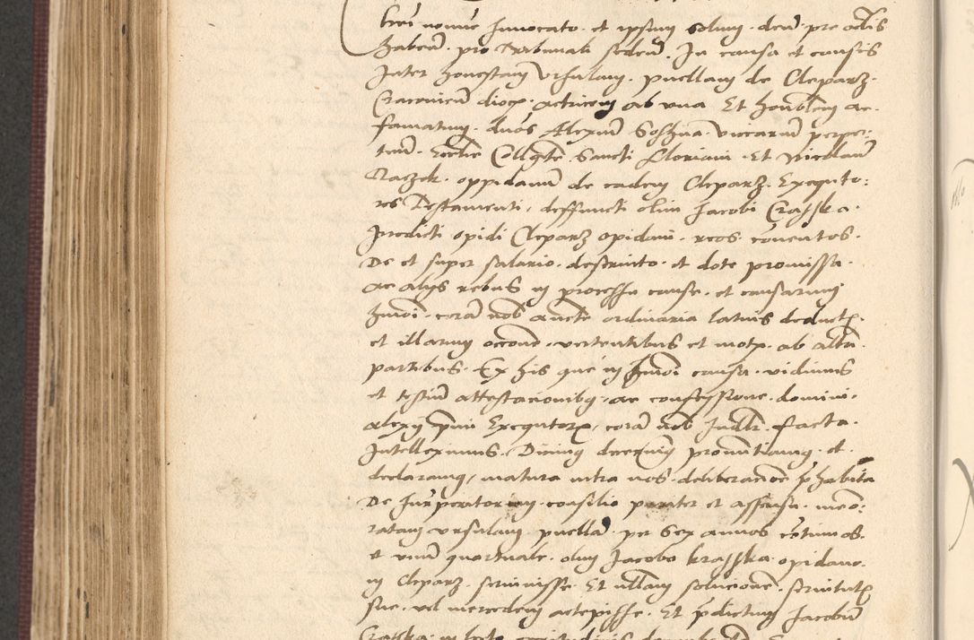 Zdjęcie nr 616 dla obiektu archiwalnego: Acta actorum, obligacionum sententiarumque tam interlocutoriarum quam diffinitivarum coram reverendo domino Thoma Roschnowsky canonico et officiali Cracoviensi generali ad annum Domini 1534, indicione septima, pontificatus sanctissimi in Christo patris domini et domini Clementis pape septimi, anno ipsius undecimo vel alias, ut dicitur vacante sede apostolica feliciter continuantur