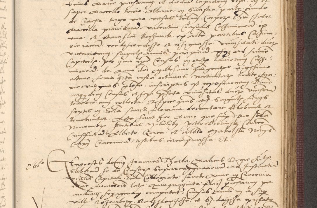 Zdjęcie nr 615 dla obiektu archiwalnego: Acta actorum, obligacionum sententiarumque tam interlocutoriarum quam diffinitivarum coram reverendo domino Thoma Roschnowsky canonico et officiali Cracoviensi generali ad annum Domini 1534, indicione septima, pontificatus sanctissimi in Christo patris domini et domini Clementis pape septimi, anno ipsius undecimo vel alias, ut dicitur vacante sede apostolica feliciter continuantur