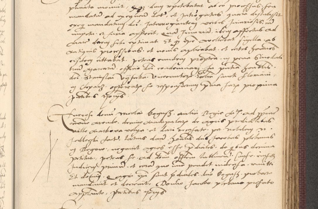 Zdjęcie nr 613 dla obiektu archiwalnego: Acta actorum, obligacionum sententiarumque tam interlocutoriarum quam diffinitivarum coram reverendo domino Thoma Roschnowsky canonico et officiali Cracoviensi generali ad annum Domini 1534, indicione septima, pontificatus sanctissimi in Christo patris domini et domini Clementis pape septimi, anno ipsius undecimo vel alias, ut dicitur vacante sede apostolica feliciter continuantur