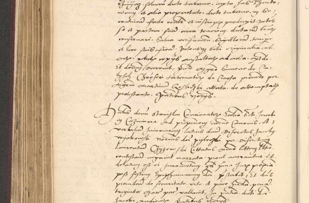 Zdjęcie nr 612 dla obiektu archiwalnego: Acta actorum, obligacionum sententiarumque tam interlocutoriarum quam diffinitivarum coram reverendo domino Thoma Roschnowsky canonico et officiali Cracoviensi generali ad annum Domini 1534, indicione septima, pontificatus sanctissimi in Christo patris domini et domini Clementis pape septimi, anno ipsius undecimo vel alias, ut dicitur vacante sede apostolica feliciter continuantur