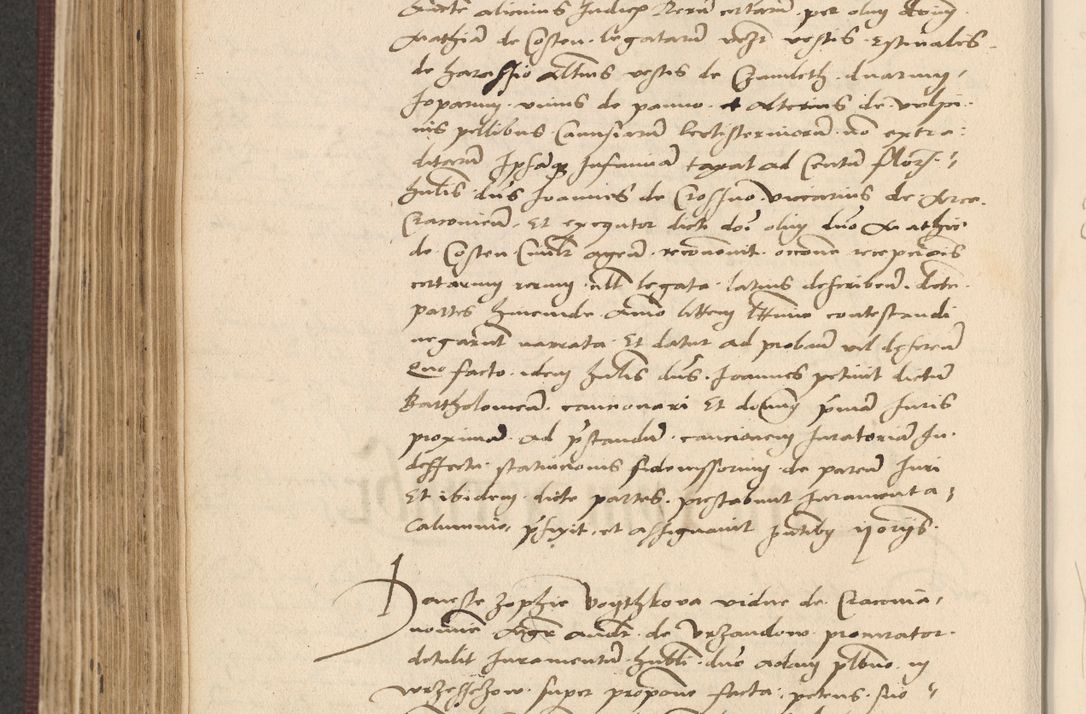 Zdjęcie nr 610 dla obiektu archiwalnego: Acta actorum, obligacionum sententiarumque tam interlocutoriarum quam diffinitivarum coram reverendo domino Thoma Roschnowsky canonico et officiali Cracoviensi generali ad annum Domini 1534, indicione septima, pontificatus sanctissimi in Christo patris domini et domini Clementis pape septimi, anno ipsius undecimo vel alias, ut dicitur vacante sede apostolica feliciter continuantur