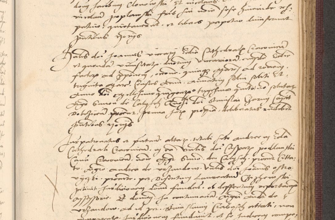 Zdjęcie nr 611 dla obiektu archiwalnego: Acta actorum, obligacionum sententiarumque tam interlocutoriarum quam diffinitivarum coram reverendo domino Thoma Roschnowsky canonico et officiali Cracoviensi generali ad annum Domini 1534, indicione septima, pontificatus sanctissimi in Christo patris domini et domini Clementis pape septimi, anno ipsius undecimo vel alias, ut dicitur vacante sede apostolica feliciter continuantur