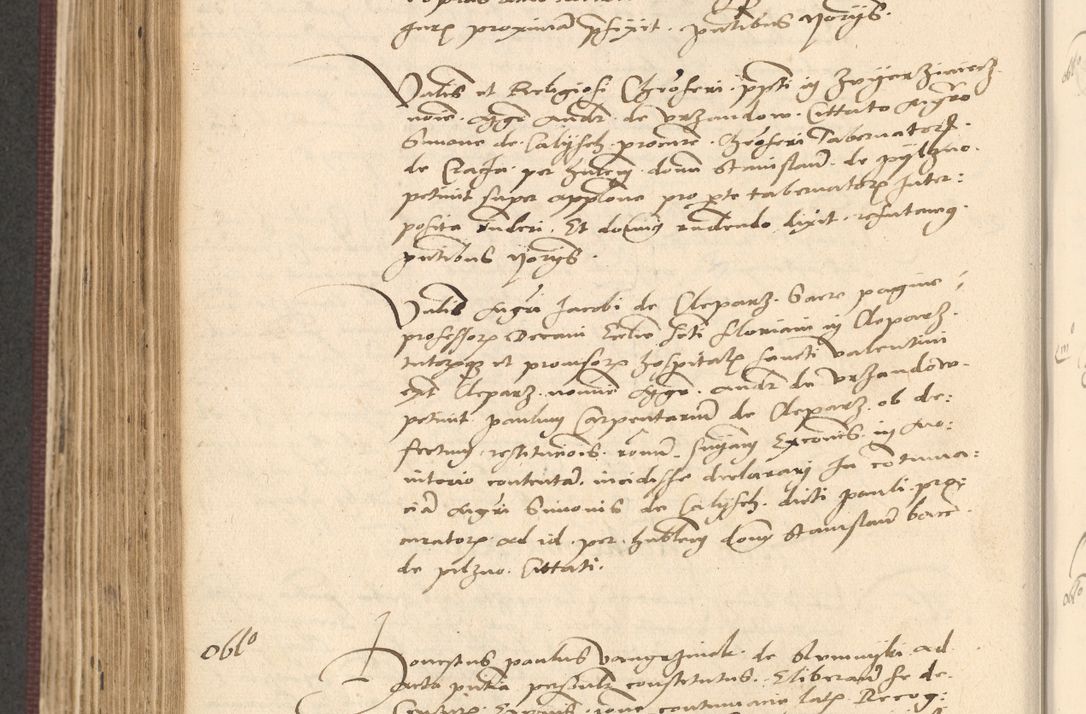 Zdjęcie nr 608 dla obiektu archiwalnego: Acta actorum, obligacionum sententiarumque tam interlocutoriarum quam diffinitivarum coram reverendo domino Thoma Roschnowsky canonico et officiali Cracoviensi generali ad annum Domini 1534, indicione septima, pontificatus sanctissimi in Christo patris domini et domini Clementis pape septimi, anno ipsius undecimo vel alias, ut dicitur vacante sede apostolica feliciter continuantur