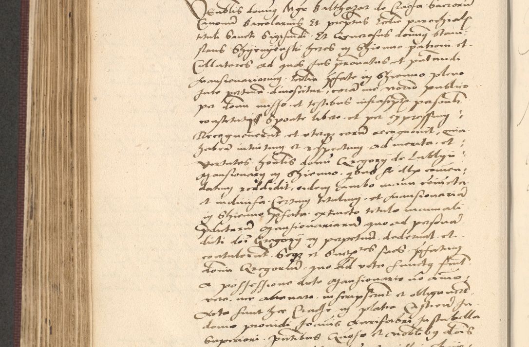 Zdjęcie nr 604 dla obiektu archiwalnego: Acta actorum, obligacionum sententiarumque tam interlocutoriarum quam diffinitivarum coram reverendo domino Thoma Roschnowsky canonico et officiali Cracoviensi generali ad annum Domini 1534, indicione septima, pontificatus sanctissimi in Christo patris domini et domini Clementis pape septimi, anno ipsius undecimo vel alias, ut dicitur vacante sede apostolica feliciter continuantur