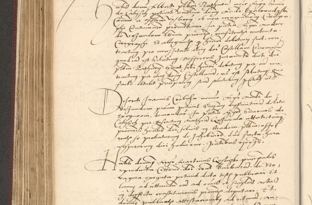 Zdjęcie nr 602 dla obiektu archiwalnego: Acta actorum, obligacionum sententiarumque tam interlocutoriarum quam diffinitivarum coram reverendo domino Thoma Roschnowsky canonico et officiali Cracoviensi generali ad annum Domini 1534, indicione septima, pontificatus sanctissimi in Christo patris domini et domini Clementis pape septimi, anno ipsius undecimo vel alias, ut dicitur vacante sede apostolica feliciter continuantur