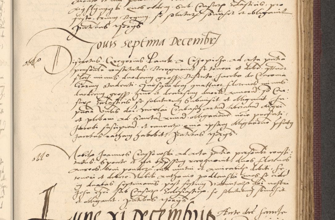 Zdjęcie nr 601 dla obiektu archiwalnego: Acta actorum, obligacionum sententiarumque tam interlocutoriarum quam diffinitivarum coram reverendo domino Thoma Roschnowsky canonico et officiali Cracoviensi generali ad annum Domini 1534, indicione septima, pontificatus sanctissimi in Christo patris domini et domini Clementis pape septimi, anno ipsius undecimo vel alias, ut dicitur vacante sede apostolica feliciter continuantur
