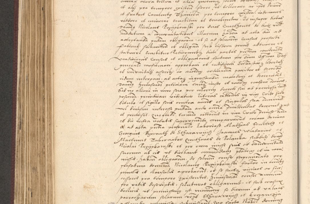 Zdjęcie nr 590 dla obiektu archiwalnego: Acta actorum, obligacionum sententiarumque tam interlocutoriarum quam diffinitivarum coram reverendo domino Thoma Roschnowsky canonico et officiali Cracoviensi generali ad annum Domini 1534, indicione septima, pontificatus sanctissimi in Christo patris domini et domini Clementis pape septimi, anno ipsius undecimo vel alias, ut dicitur vacante sede apostolica feliciter continuantur
