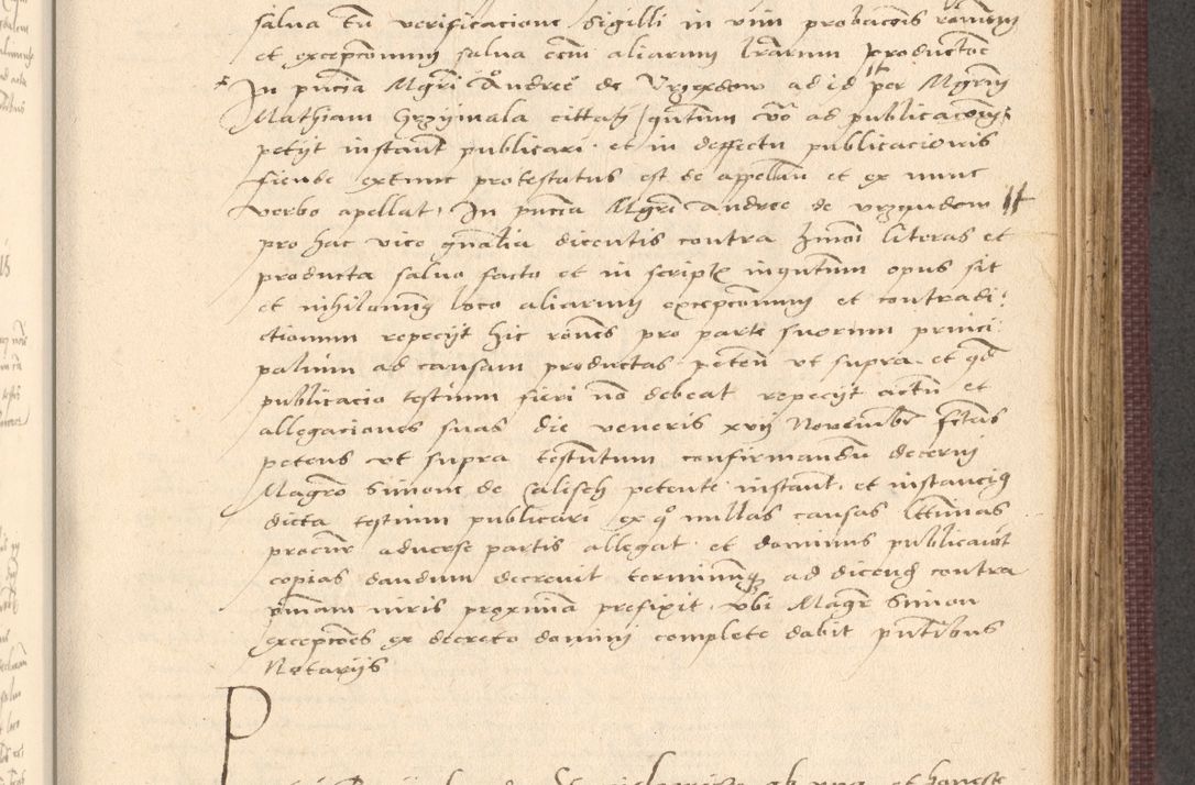 Zdjęcie nr 581 dla obiektu archiwalnego: Acta actorum, obligacionum sententiarumque tam interlocutoriarum quam diffinitivarum coram reverendo domino Thoma Roschnowsky canonico et officiali Cracoviensi generali ad annum Domini 1534, indicione septima, pontificatus sanctissimi in Christo patris domini et domini Clementis pape septimi, anno ipsius undecimo vel alias, ut dicitur vacante sede apostolica feliciter continuantur