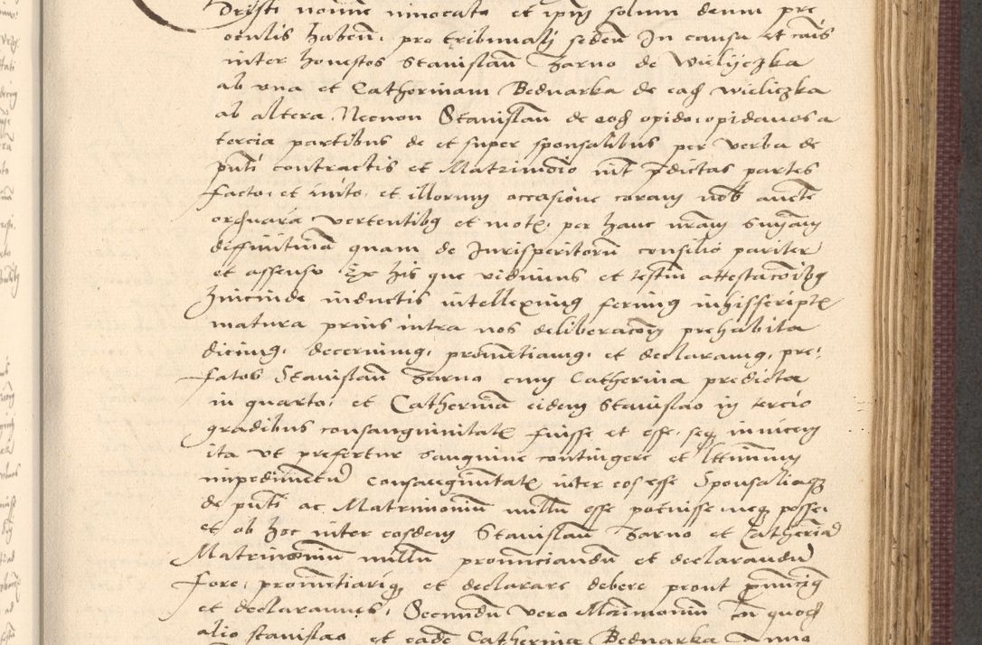 Zdjęcie nr 573 dla obiektu archiwalnego: Acta actorum, obligacionum sententiarumque tam interlocutoriarum quam diffinitivarum coram reverendo domino Thoma Roschnowsky canonico et officiali Cracoviensi generali ad annum Domini 1534, indicione septima, pontificatus sanctissimi in Christo patris domini et domini Clementis pape septimi, anno ipsius undecimo vel alias, ut dicitur vacante sede apostolica feliciter continuantur