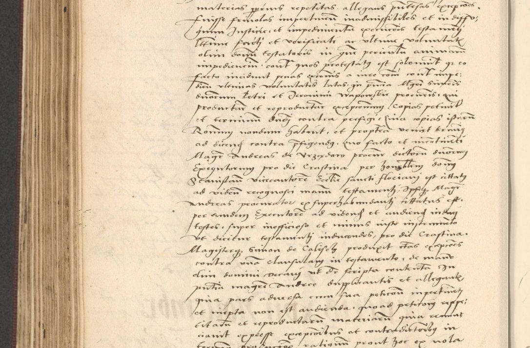 Zdjęcie nr 570 dla obiektu archiwalnego: Acta actorum, obligacionum sententiarumque tam interlocutoriarum quam diffinitivarum coram reverendo domino Thoma Roschnowsky canonico et officiali Cracoviensi generali ad annum Domini 1534, indicione septima, pontificatus sanctissimi in Christo patris domini et domini Clementis pape septimi, anno ipsius undecimo vel alias, ut dicitur vacante sede apostolica feliciter continuantur