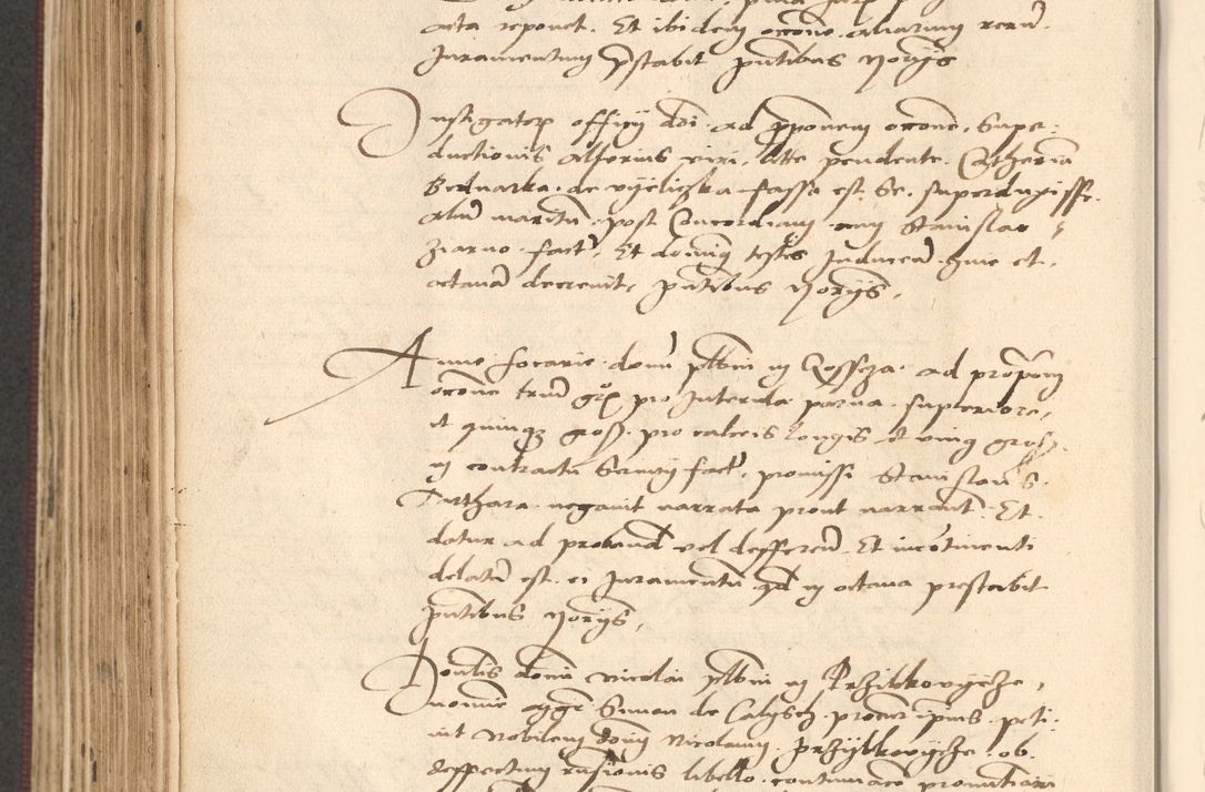 Zdjęcie nr 564 dla obiektu archiwalnego: Acta actorum, obligacionum sententiarumque tam interlocutoriarum quam diffinitivarum coram reverendo domino Thoma Roschnowsky canonico et officiali Cracoviensi generali ad annum Domini 1534, indicione septima, pontificatus sanctissimi in Christo patris domini et domini Clementis pape septimi, anno ipsius undecimo vel alias, ut dicitur vacante sede apostolica feliciter continuantur