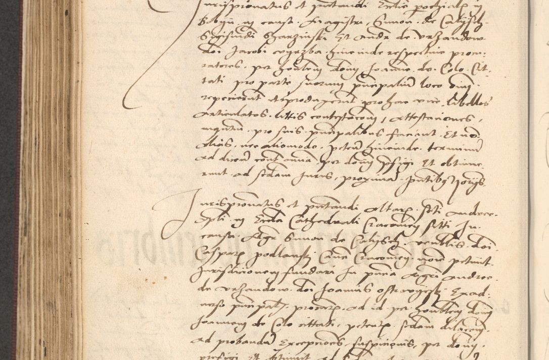 Zdjęcie nr 560 dla obiektu archiwalnego: Acta actorum, obligacionum sententiarumque tam interlocutoriarum quam diffinitivarum coram reverendo domino Thoma Roschnowsky canonico et officiali Cracoviensi generali ad annum Domini 1534, indicione septima, pontificatus sanctissimi in Christo patris domini et domini Clementis pape septimi, anno ipsius undecimo vel alias, ut dicitur vacante sede apostolica feliciter continuantur