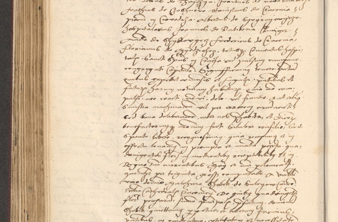 Zdjęcie nr 554 dla obiektu archiwalnego: Acta actorum, obligacionum sententiarumque tam interlocutoriarum quam diffinitivarum coram reverendo domino Thoma Roschnowsky canonico et officiali Cracoviensi generali ad annum Domini 1534, indicione septima, pontificatus sanctissimi in Christo patris domini et domini Clementis pape septimi, anno ipsius undecimo vel alias, ut dicitur vacante sede apostolica feliciter continuantur