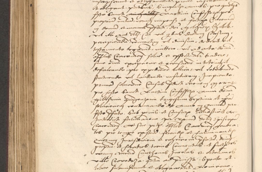 Zdjęcie nr 550 dla obiektu archiwalnego: Acta actorum, obligacionum sententiarumque tam interlocutoriarum quam diffinitivarum coram reverendo domino Thoma Roschnowsky canonico et officiali Cracoviensi generali ad annum Domini 1534, indicione septima, pontificatus sanctissimi in Christo patris domini et domini Clementis pape septimi, anno ipsius undecimo vel alias, ut dicitur vacante sede apostolica feliciter continuantur