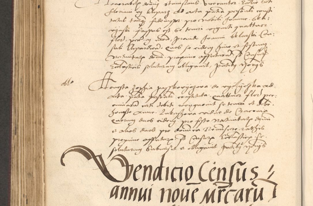 Zdjęcie nr 548 dla obiektu archiwalnego: Acta actorum, obligacionum sententiarumque tam interlocutoriarum quam diffinitivarum coram reverendo domino Thoma Roschnowsky canonico et officiali Cracoviensi generali ad annum Domini 1534, indicione septima, pontificatus sanctissimi in Christo patris domini et domini Clementis pape septimi, anno ipsius undecimo vel alias, ut dicitur vacante sede apostolica feliciter continuantur