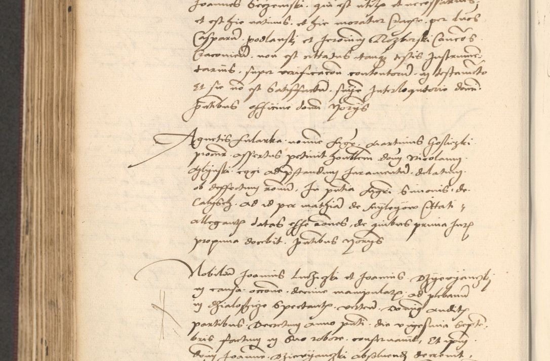Zdjęcie nr 544 dla obiektu archiwalnego: Acta actorum, obligacionum sententiarumque tam interlocutoriarum quam diffinitivarum coram reverendo domino Thoma Roschnowsky canonico et officiali Cracoviensi generali ad annum Domini 1534, indicione septima, pontificatus sanctissimi in Christo patris domini et domini Clementis pape septimi, anno ipsius undecimo vel alias, ut dicitur vacante sede apostolica feliciter continuantur