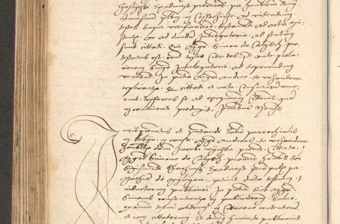 Zdjęcie nr 542 dla obiektu archiwalnego: Acta actorum, obligacionum sententiarumque tam interlocutoriarum quam diffinitivarum coram reverendo domino Thoma Roschnowsky canonico et officiali Cracoviensi generali ad annum Domini 1534, indicione septima, pontificatus sanctissimi in Christo patris domini et domini Clementis pape septimi, anno ipsius undecimo vel alias, ut dicitur vacante sede apostolica feliciter continuantur