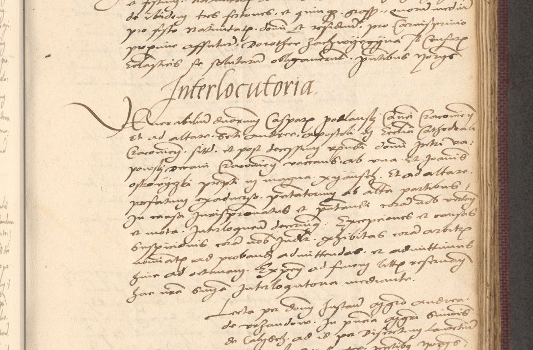 Zdjęcie nr 543 dla obiektu archiwalnego: Acta actorum, obligacionum sententiarumque tam interlocutoriarum quam diffinitivarum coram reverendo domino Thoma Roschnowsky canonico et officiali Cracoviensi generali ad annum Domini 1534, indicione septima, pontificatus sanctissimi in Christo patris domini et domini Clementis pape septimi, anno ipsius undecimo vel alias, ut dicitur vacante sede apostolica feliciter continuantur