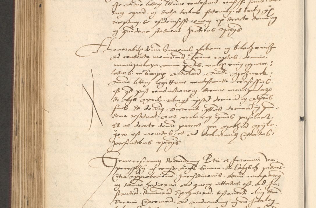 Zdjęcie nr 540 dla obiektu archiwalnego: Acta actorum, obligacionum sententiarumque tam interlocutoriarum quam diffinitivarum coram reverendo domino Thoma Roschnowsky canonico et officiali Cracoviensi generali ad annum Domini 1534, indicione septima, pontificatus sanctissimi in Christo patris domini et domini Clementis pape septimi, anno ipsius undecimo vel alias, ut dicitur vacante sede apostolica feliciter continuantur
